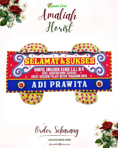 Karangan Bunga Ucapan Selamat padangsambian