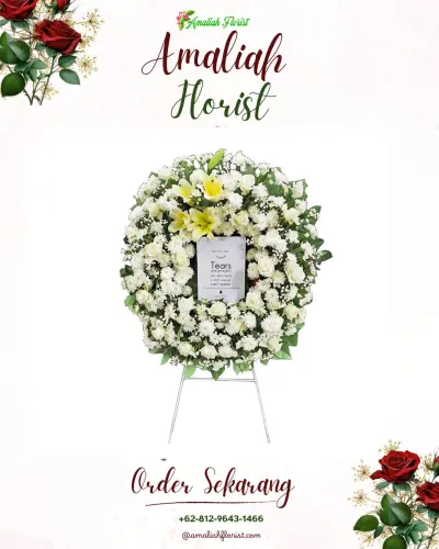 Krans Bunga Duka Cita padangsambian